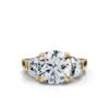 925 Sterling Silver Three Stone Diamond Engagement Ring - Image 7
