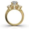 925 Sterling Silver Three Stone Diamond Ring - Image 7