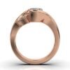 925 Sterling Silver Three Stone Pear Diamond Engagment Ring - Image 9