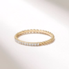 925 Sterling Silver Tiny Ball Stacking Ring - Image 4