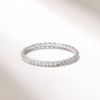 925 Sterling Silver Tiny Ball Stacking Ring - Image 6