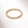 925 Sterling Silver Tiny Ball Stacking Ring - Image 7
