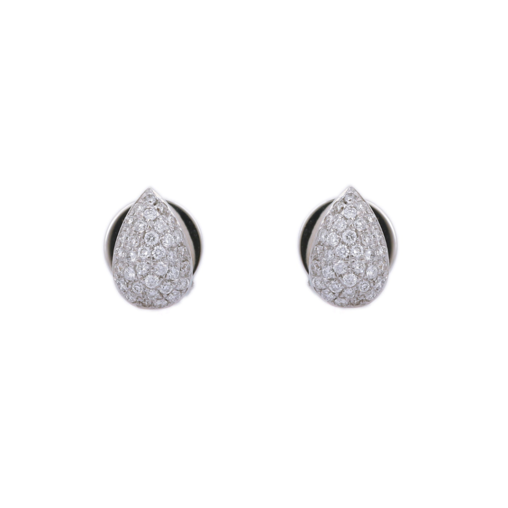 925 Sterling Silver Tiny Diamond Studs