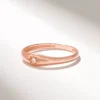 Tiny star signet ring with 4.55 mm top width