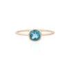925 Sterling Silver Topaz Everyday Ring