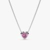925 Sterling Silver Tourmaline Heart Necklace - Image 2