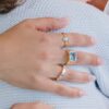 925 Sterling Silver Trio Bubble Ring - Image 4