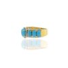 925 Sterling Silver Turquoise and Diamond Ring - Image 4