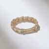 Simple sterling silver marriage ring with refined, timeless styling