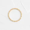 925 sterling silver ring with a slim, stackable profile