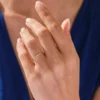Slim 1.20 mm wedding ring with thick gold plating