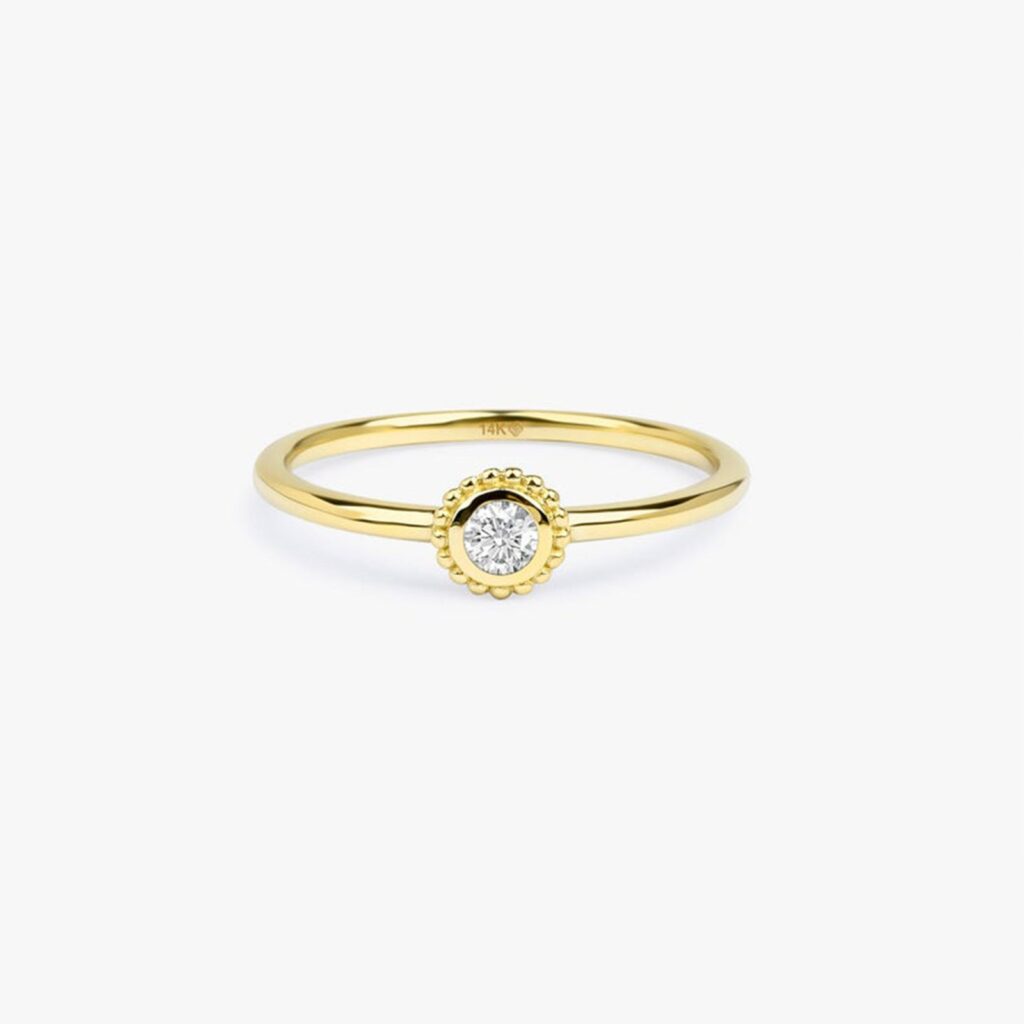 925 Sterling Silver White Sapphire Art Deco Ring