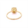 925 Sterling Silver Yellow Sapphire & Diamond Engagement Ring - Image 4