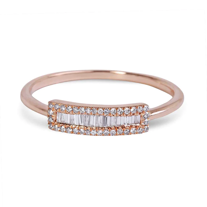 Abby Baguette Diamond Ring