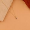 Amethyst Charm Necklace - Image 5