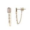 Angelica Diamond Chain Earrings