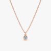 Aquamarine Charm Necklace - Image 3