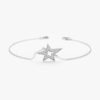 Asymmetric Diamond Star Bracelet - Image 2
