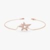 Asymmetric Diamond Star Bracelet - Image 3