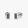 Baguette Black Diamond Studs - Image 2