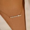 Baguette Diamond Bar Necklace - Image 5