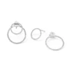 Beth Diamond Jacket Hoops in a clean modern hoop design