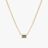 Black Diamond Necklace