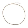 Tennis choker with premium CZ diamonds in a pave setting
