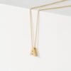 Block Letter Initial Necklace - Image 2