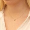 Blue Topaz Charm Necklace - Image 4