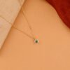 Blue Topaz Charm Necklace - Image 6
