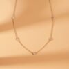 Bold Diamond By The Yard Necklace - Image 4