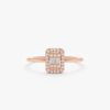 925 Sterling Silver Bold Diamond Engagement Ring - Image 4