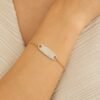 Bold Diamond ID Bracelet - Image 3