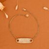 Bold Diamond ID Bracelet - Image 5