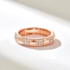 925 Sterling Silver Pave Diamond Band - Image 5