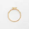 Bright Side Ring in 925 sterling silver with thick gold plating