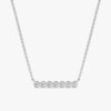 Bubble Bar Diamond Necklace - Image 2