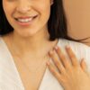 Bubble Bar Diamond Necklace - Image 5