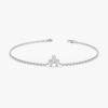 Capital Initial Diamond Bracelet - Image 2