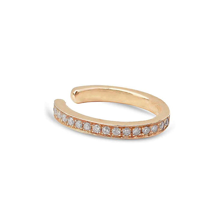 Christy Ear Cuff With Diamonds