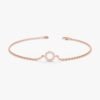 Circle Diamond Bracelet - Image 3