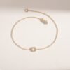 Circle Diamond Bracelet - Image 6