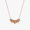 Citrine Cascade Necklace, Lupita - Image 6