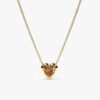 Citrine Heart Necklace