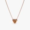 Citrine Heart Necklace - Image 3