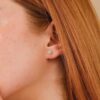 Classic Diamond Halo Studs - Image 5