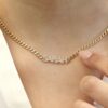 Cuban Chain Diamond Name Necklace - Image 3