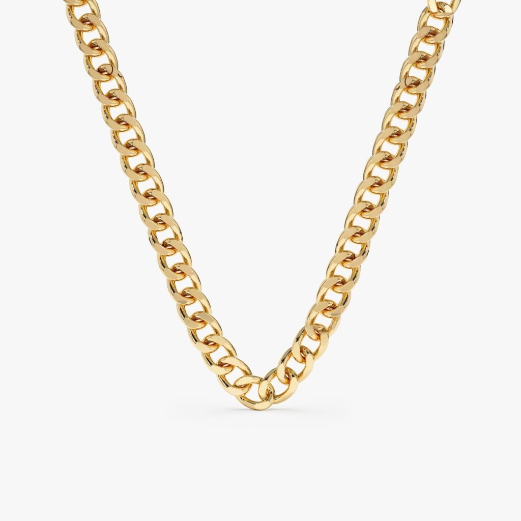 Cuban Link Chain Necklace - 3 mm