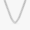 Cuban Link Chain Necklace - 3 mm - Image 2